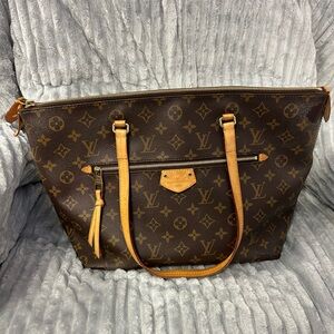 Louis Vuitton Brown and Tan Tote Bag